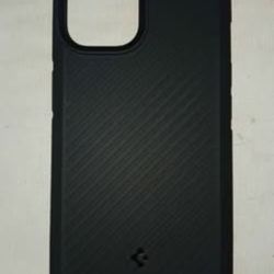 SPIGEN CORE ARMOR BLACK CASE FOR IPhone 13, 14, and 15 WITH 2 GLASS 11H 21D SCREEN PROTECTORS.