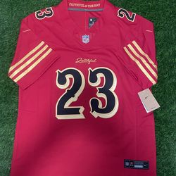 San Francisco 49ers Christian McCaffrey Rivalries Collection Jersey Men’s Medium