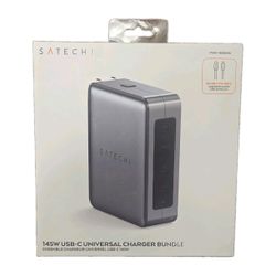 Satechi 145W USB-C Universal Charger Bundle Power Adapter CT-W145C2 (New/Sealed)