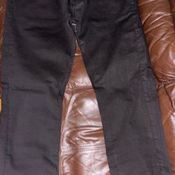 Lee Slim Straight Black Jeans