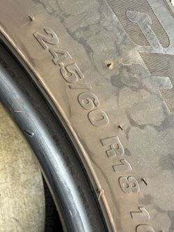 245/60/18 (2 Tires) $40.00/ Both