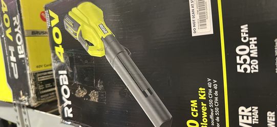 Ryobi 40v blower kit only asking $160 (financing available)