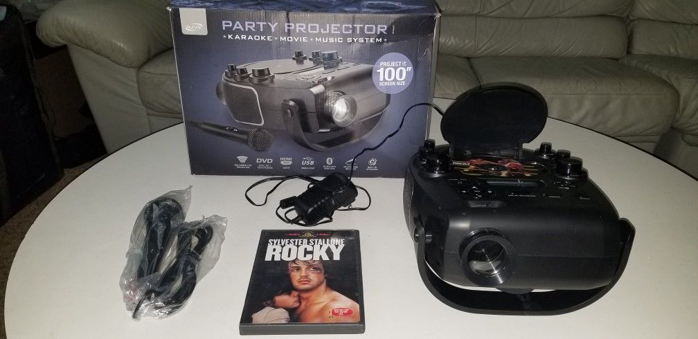 Projector/DVD player/Karaoke Machine All-in-one Built in Speaker with Remote