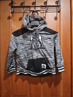 Star Wars zip-up hoodie size 5T