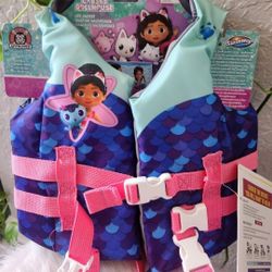 Swimways Gabys Dollhouse Swim Trainer Life Jacket 