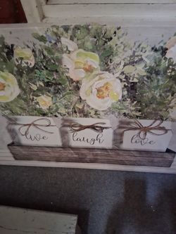 Beautiful wall art canvas picture 3'wide x 2'
