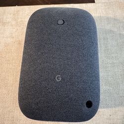 Google Nest Audio Charcoal Wireless Bluetooth Wi-Fi Smart Speaker with assistant