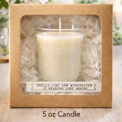 Smells Like Sam Winchester - Supernatural Inspired Candle