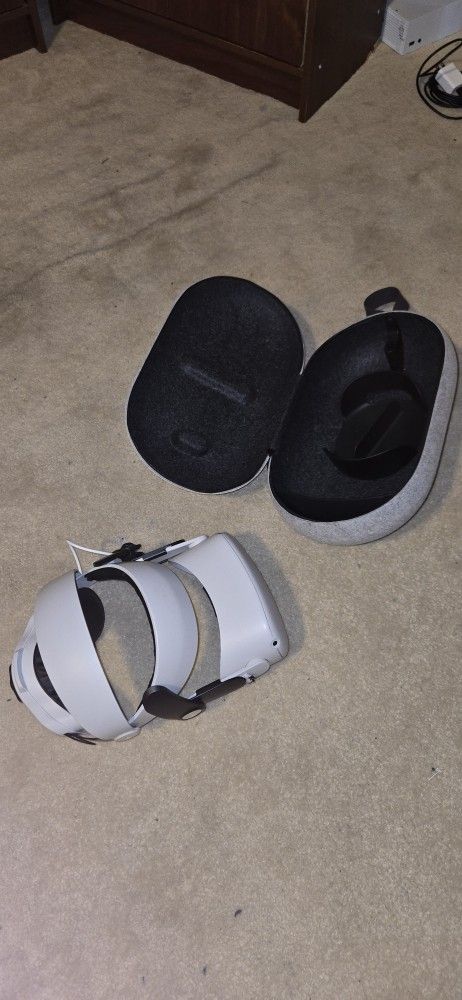 Meta Quest 2 Cushioned Elite Strap with Extra Battery
