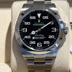 Rolex Air king Brand New Complete set