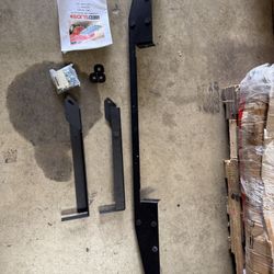 BEDSLIDE BSA-GM68 BEDSLIDE NO-DRILL BRACKET KIT for 19 to 26 Silverado / Sierra 1500 5.8' Bed