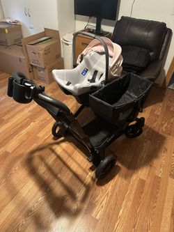 Contours Element 1to2 Stroller With Nuna Car Seat