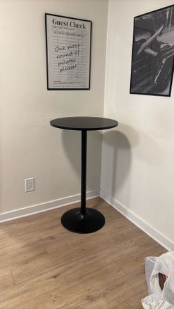 Bar table black for sale