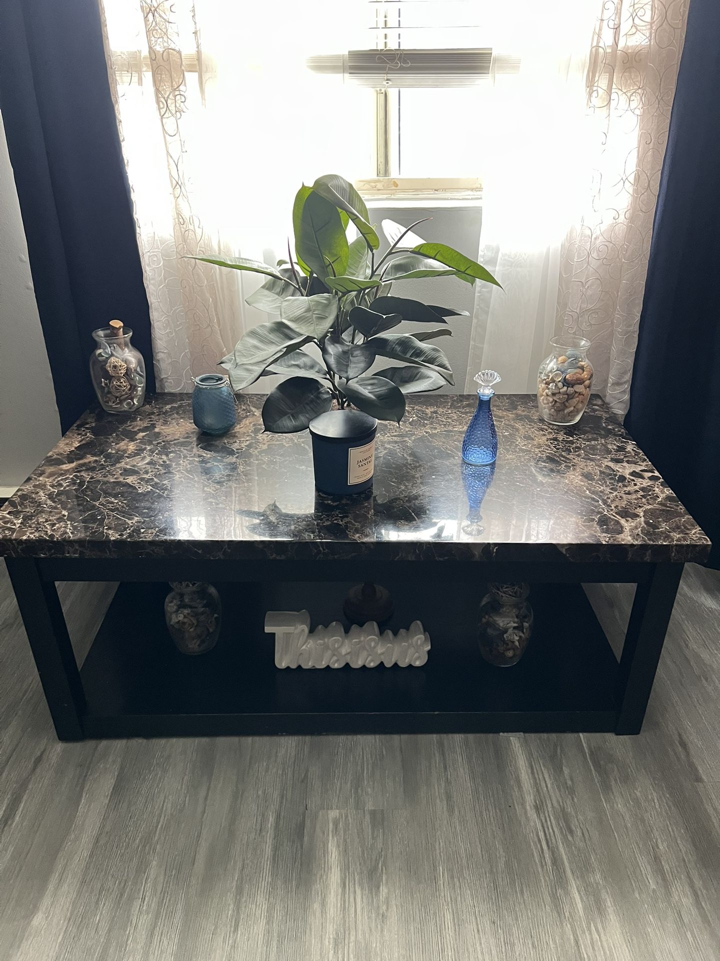 Coffee Table With Two End Tables