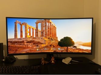 Asus 34 in’ gaming monitor
