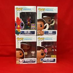 Funko Pop Moana Collection