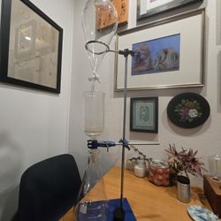 Slow Drip Coffee Brewing Setup