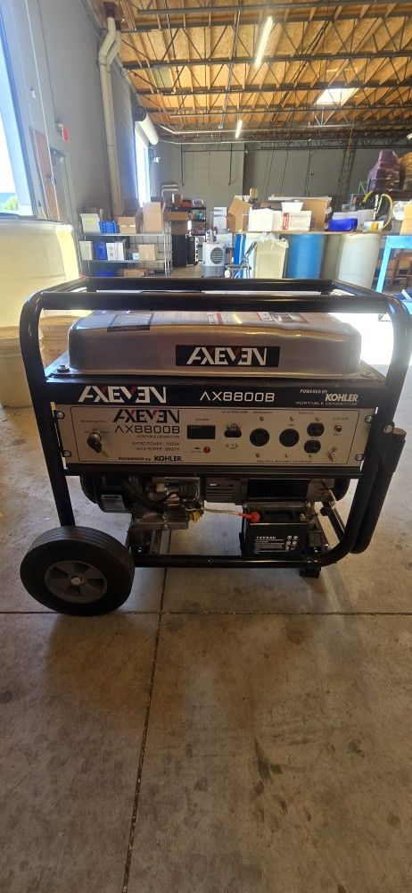 AXEVEN GASOLINE POWER GENERATOR (2023 Edition)
9000W / 7500W Rated
KOHLER Command Pro 14HP