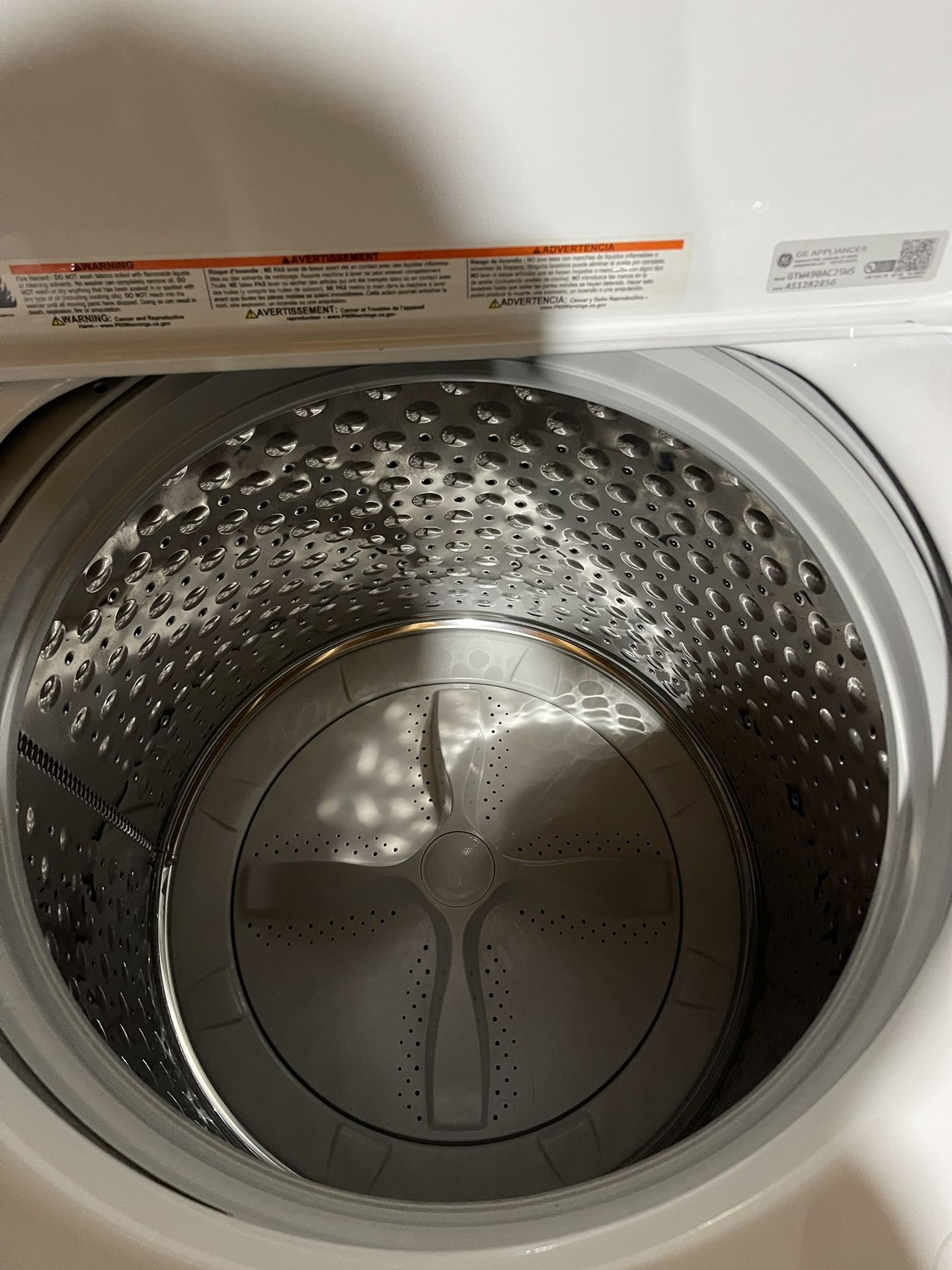 Ge Washer