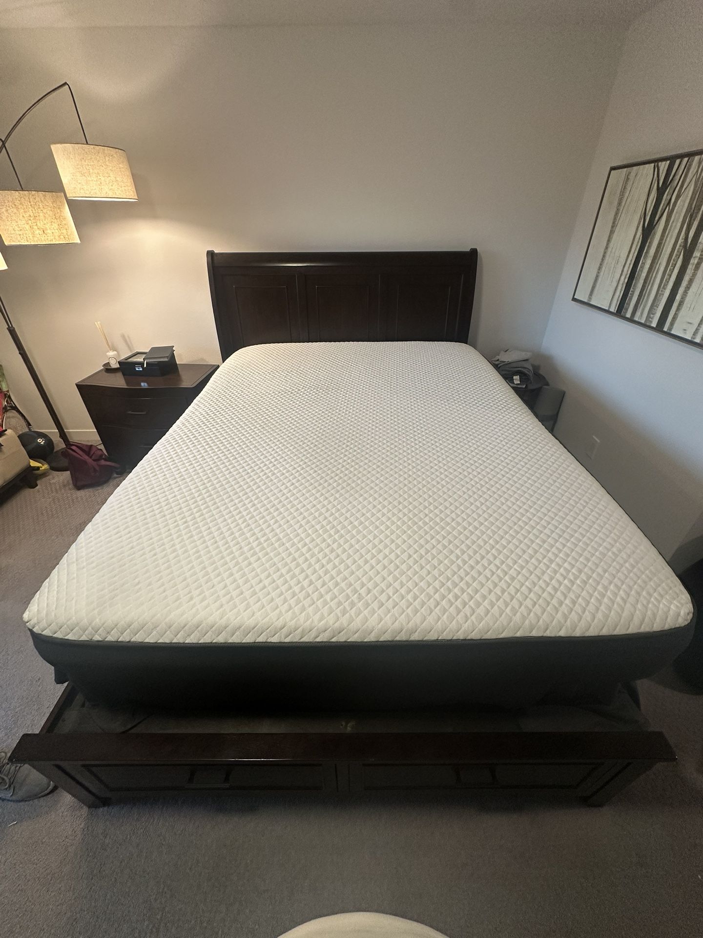 Queen Bed Frame And Mattress