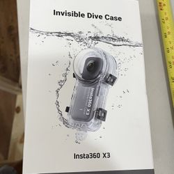 Insta360X3 Invisible Dive Case 