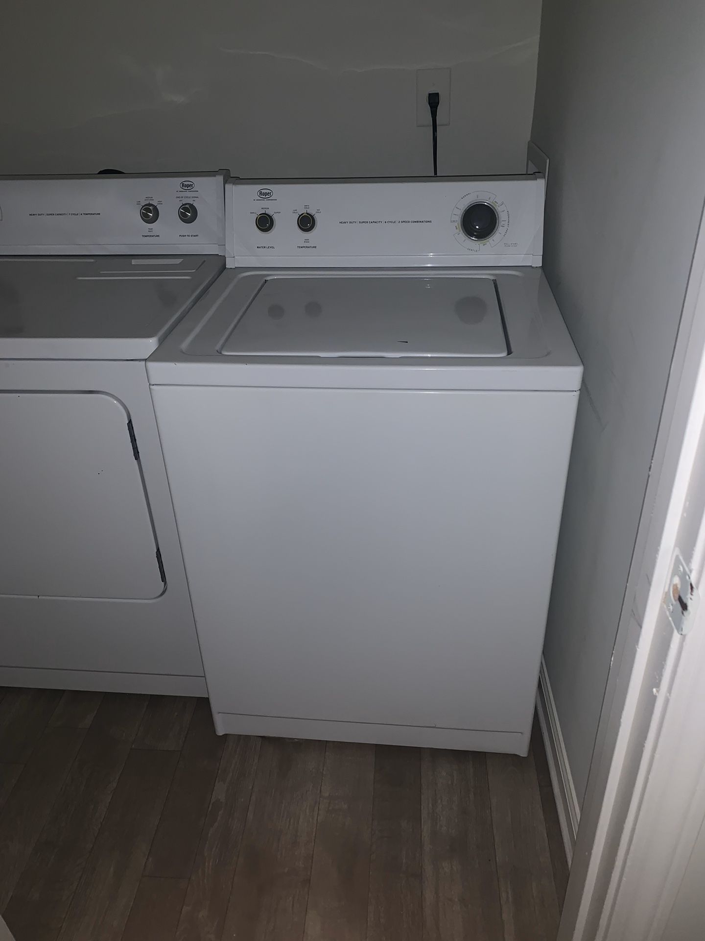 Roper Washer And Dryer