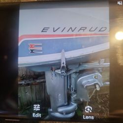 1966 EVINRUDE Twinfast 18sp. Boat Motor