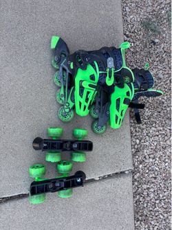 Rollerblades / Rollerskates kids size 12-2