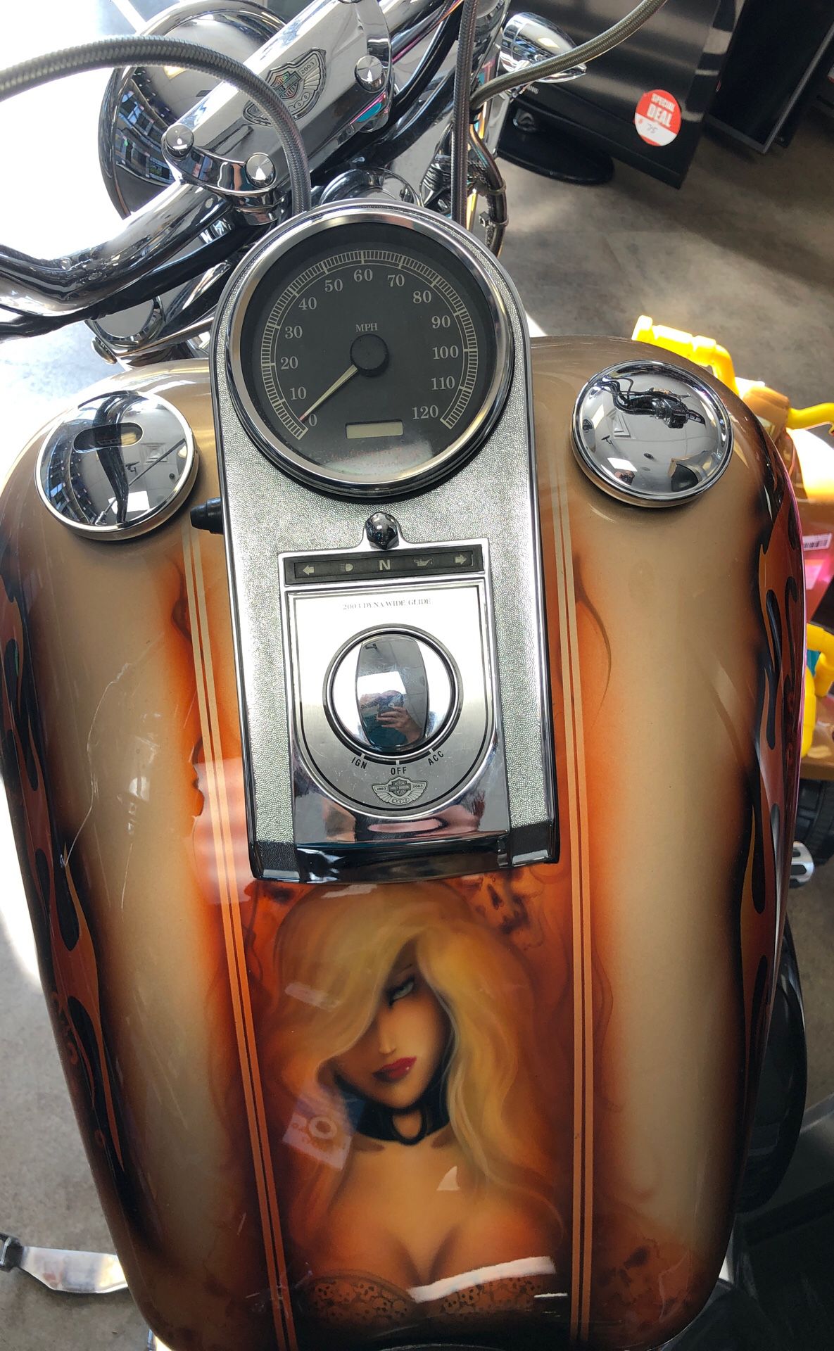 2003 Harley Davidson Dyna Wide Glide Motorcycle