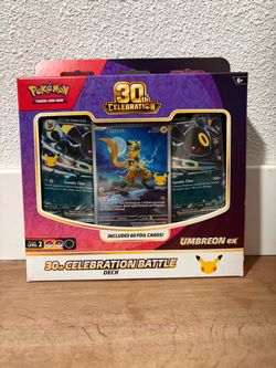 Pokemon - 30th Celebration Battle Deck ( Umbreon) - $40