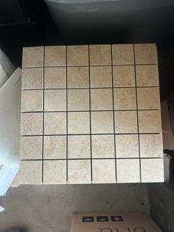 Beige Mosaic Tiles