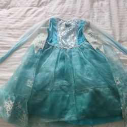Disney Elsa Costume Size 7 / 8 