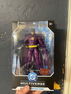 DC Multiverse Batman Injustice Gang Figure Platinum Edition JLA Rock of Ages New