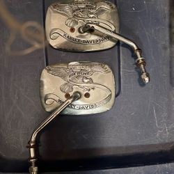 Harley Davidson Motorcycle Rear View Mirrors