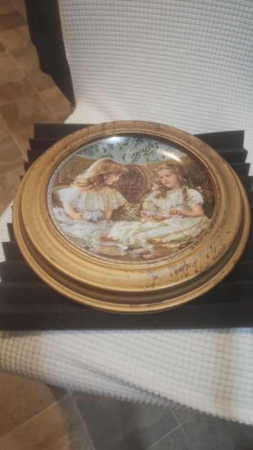 Vintage 1993 Frame First Edition Best Friend By Sandra Sugar And Spice Plate Number 1693 SS