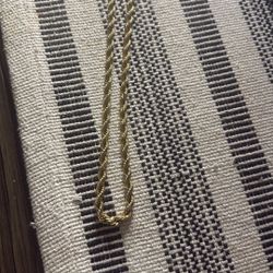 14k Gold Rope Chain 