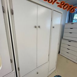 White Closet Wardrobe Dresser Ropero 