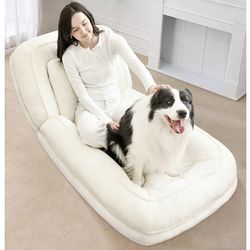 Human dog bed for adult