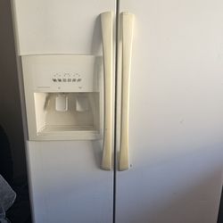 Used Amana refrigerator and freezer