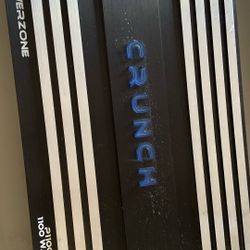 Crunch Car Amplifier