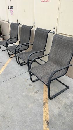 Patio chairs