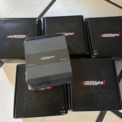Sound Digital 800.4 Amp - 4 Channel