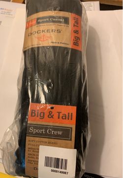 New dockers sport crew socks (3 pairs)