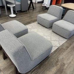 JSI High End Low Sitting Lounge Chairs, New Condition, Pricing Is Firm