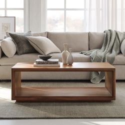 West Elm - Calla solid Wood Coffee Table - 48"
