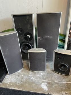 AR Acoustic Sound System Speakers Model 252c