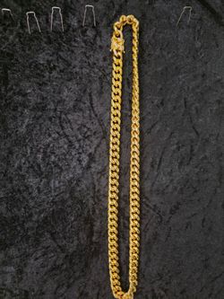 Cuban necklace 14k Gold-filled 26 inches