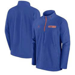 Nike Jordan Florida Gators Blue Lightweight SL Jacket/Windbreaker 1/4 Zip M NIB