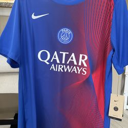 Qatar Airways Paris Soccer Jersey