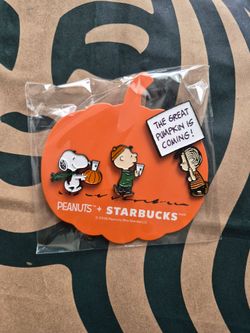 Snoopy Starbucks Pins